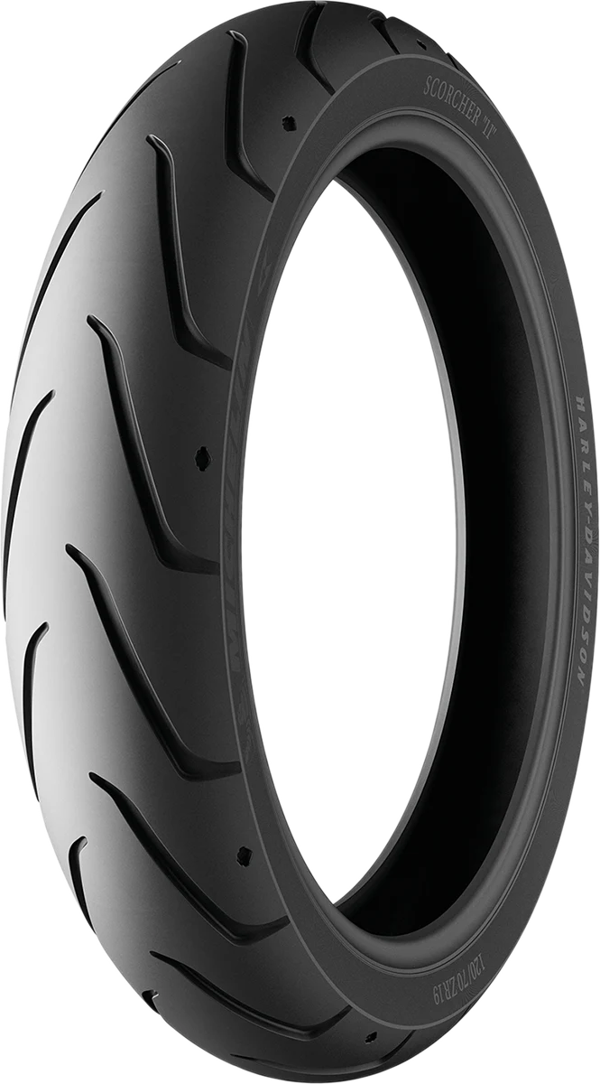 Enhanced MICHELIN Tire - Scorcher 11 - Front - 120 70ZR18 - 59W 66341 Exclusive