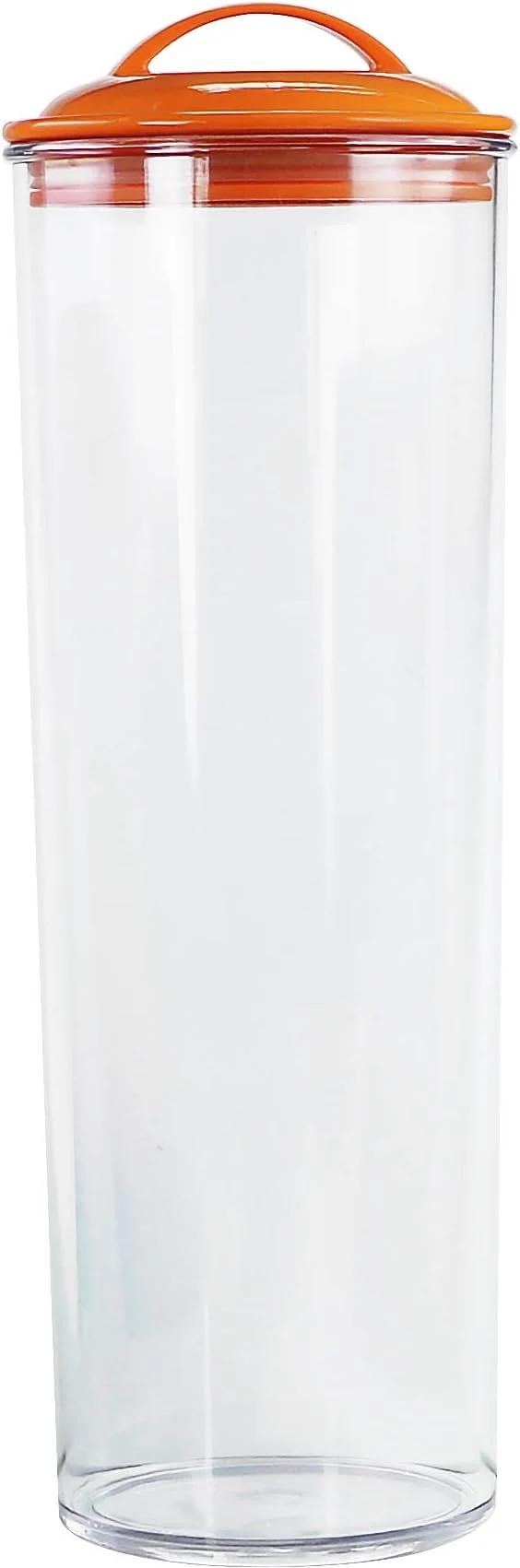 Safe Reston Lloyd Tall Clear Spaghetti Pasta Storage Canister Container with Airtight Lid BPA for Kitchen Pantry Organization OrangeAbout ThisOverview Official