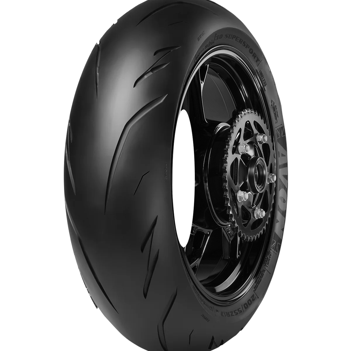 Fine Crafted AVON Tire - 3D Supersport - Rear - 190 55ZR17 - 75W 640628 High-End