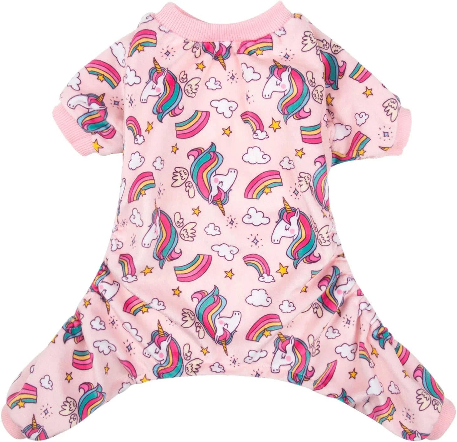 Contemporary CuteBone Small Dogs Outfit Soft Puppy Onesies Pjs Dog Pajamas Pet Coat Cat Apparel Comfy Doggie Jumpsuit Bodysuit for All Seasons P67L Fast
