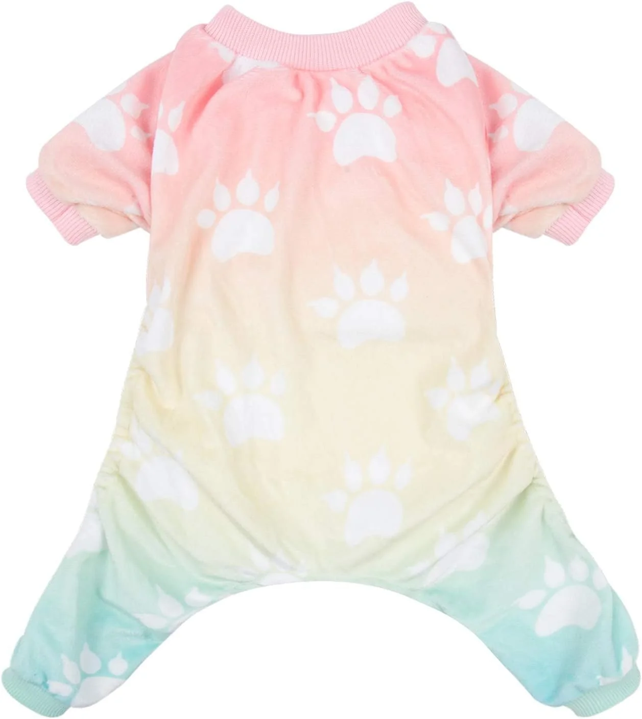 Convenient CuteBone Small Dogs Outfit Soft Puppy Onesies Pjs Dog Pajamas Pet Coat Cat Apparel Comfy Doggie Jumpsuit Bodysuit for All Seasons P09S Relaxed