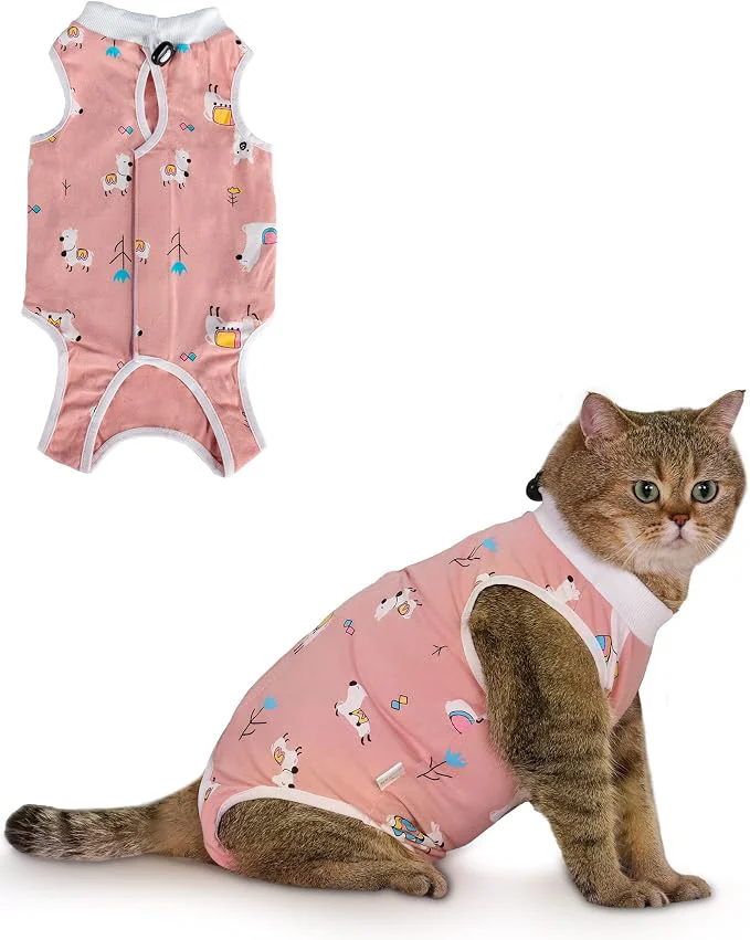Effective ANWA Cat Recovery Suit Breathable