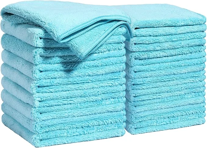 World-Class JOYMOOP Microfiber Cleaning Cloths Cyan 11.8 x 11.8 Kitchen Towels – Reusable Cleaning Rags Lint- Super Absorbent Cleaning Cloths for Kitchen Car and Household CleaningAbout ThisOverview Specialty