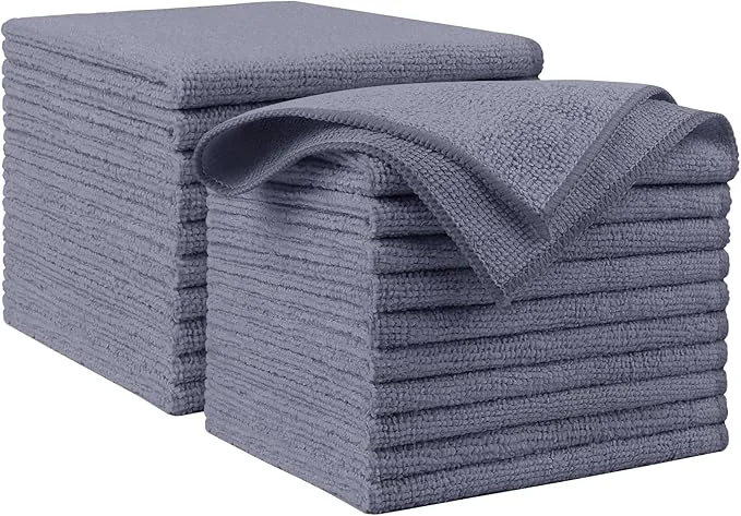 Safe AIDEA Microfiber Cleaning Cloth Grey 20PK Micro Fiber Cloth for Cleaning Cars Premium All Purpose Car Towels Dusting Cloth Cleaning Rags SU House Kitchen Window Workshops 12 ×12 About ThisOverview Easy-to-Use
