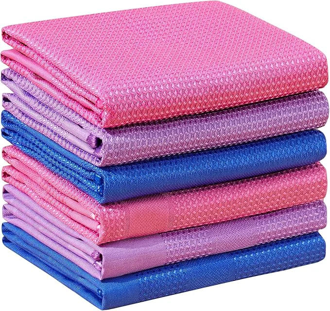 Original Design JOYMOOP Microfiber Waffle Weave Cleaning Cloth Highly Absorbent Kitchen Towels Quick Drying Lint Dish Towels for Kitchen 6 Pack Mixed Color 15.7×15.7inchAbout ThisOverview Easy-to-Use