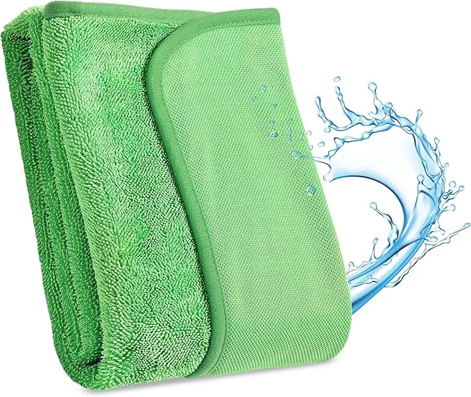 Natural JOYMOOP Microfiber Towels for Cars 35.4 x 23.6 Car Drying Towel Green Reusable Car Towel Quick Drying Car Microfiber Cleaning Cloth for R SU TrucksAbout ThisOverview Carefully Designed