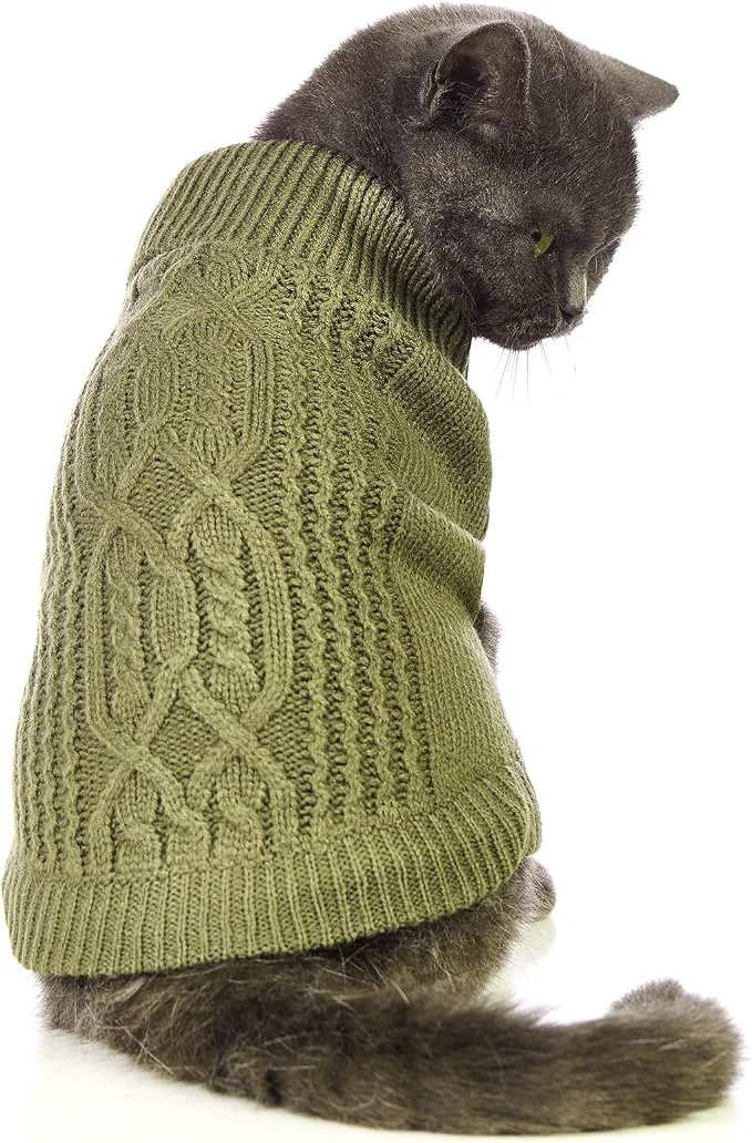 Advanced Stretchy Cat Sweater Convenient