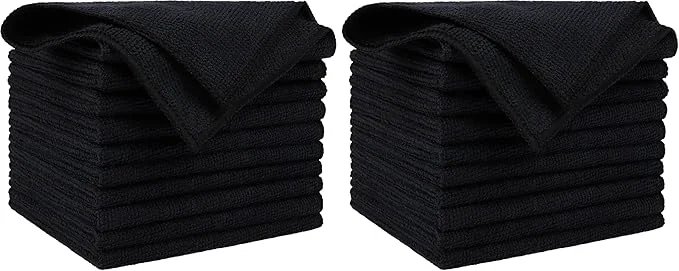 Effective AIDEA Microfiber Cleaning Cloth Black 10PK Microfiber Towels for Cars Premium Wash Cloths Dusting Cloth Lint Cleaning Rags for SU House Kitchen Window Cleaning Supplies12×12 Pack of 2 About ThisOverview High-Grade