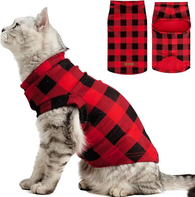 Environmentally Friendly EXPAWLORER Soft Cat Sweater High-Quality