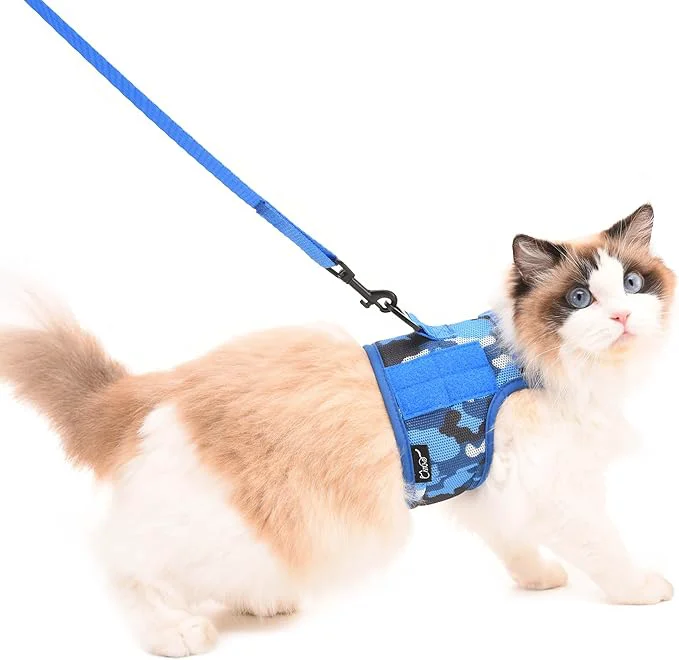 Efficient Tactical Kitty Harness and Leash High-Grade