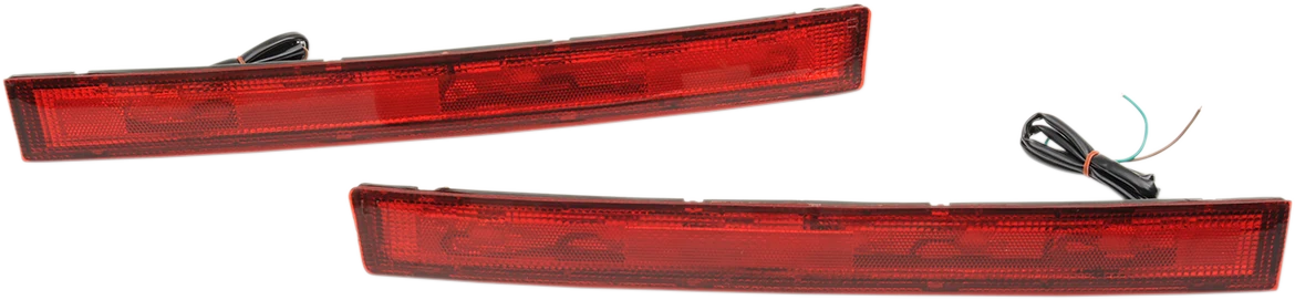 Carefully Designed PARTS UNLIMITED Saddlebag Side Lights - '88-'00 GL 45-8929-BX-LB1 Smooth