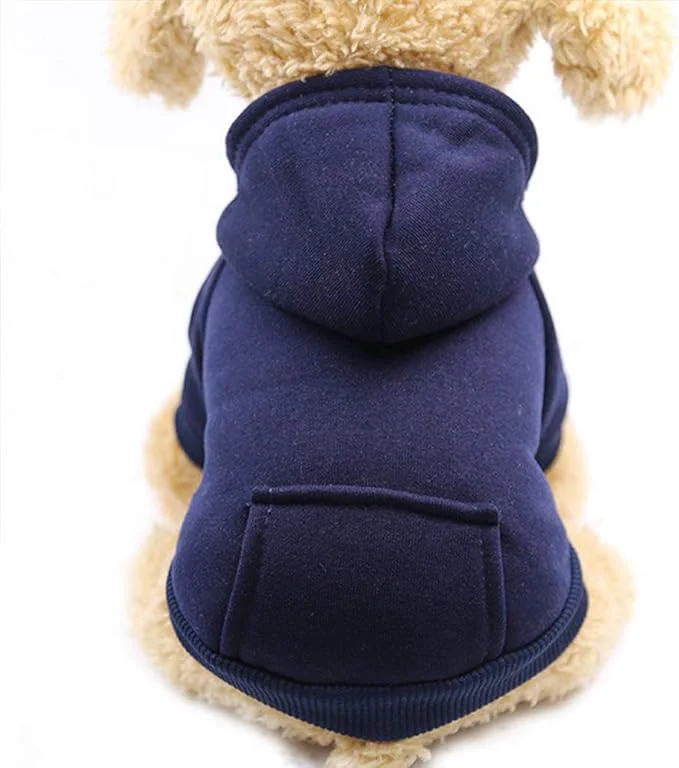 Top-Quality Jecikelon Winter Dog Hoodie Sweatshirts Trendy