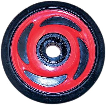 Exclusive PARTS UNLIMITED Idler Wheel with Insert Bearing 6205-2RS - Indy Red - Group 8 - 5.35 OD x 0.75 ID R5350J-2 104C Efficient