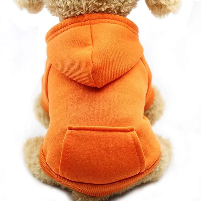 Advanced Jecikelon Winter Dog Hoodie Sweatshirts Clean