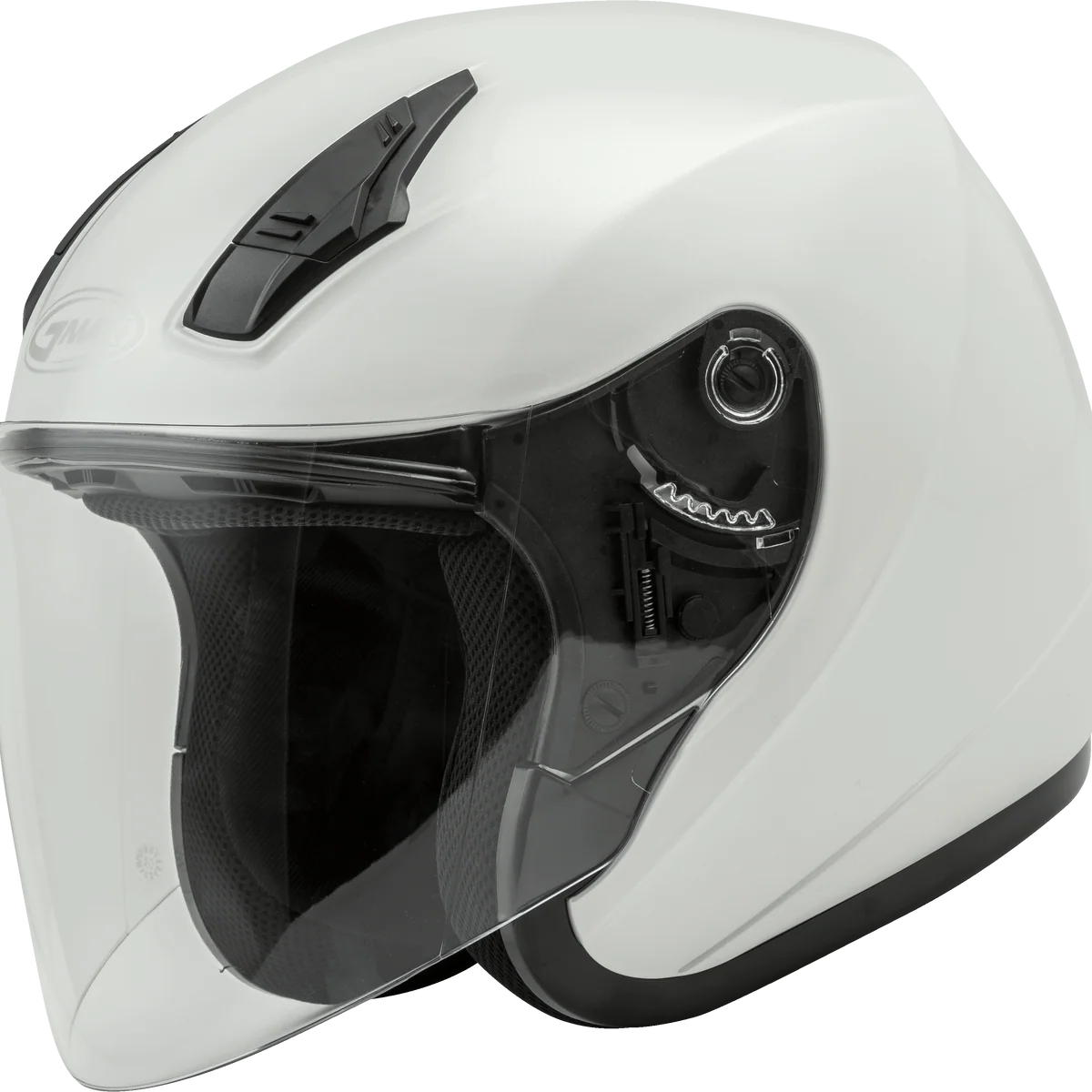 Smart GMAX OF-17 Open Face Helmet Pearl White Large G317086N Sustainable