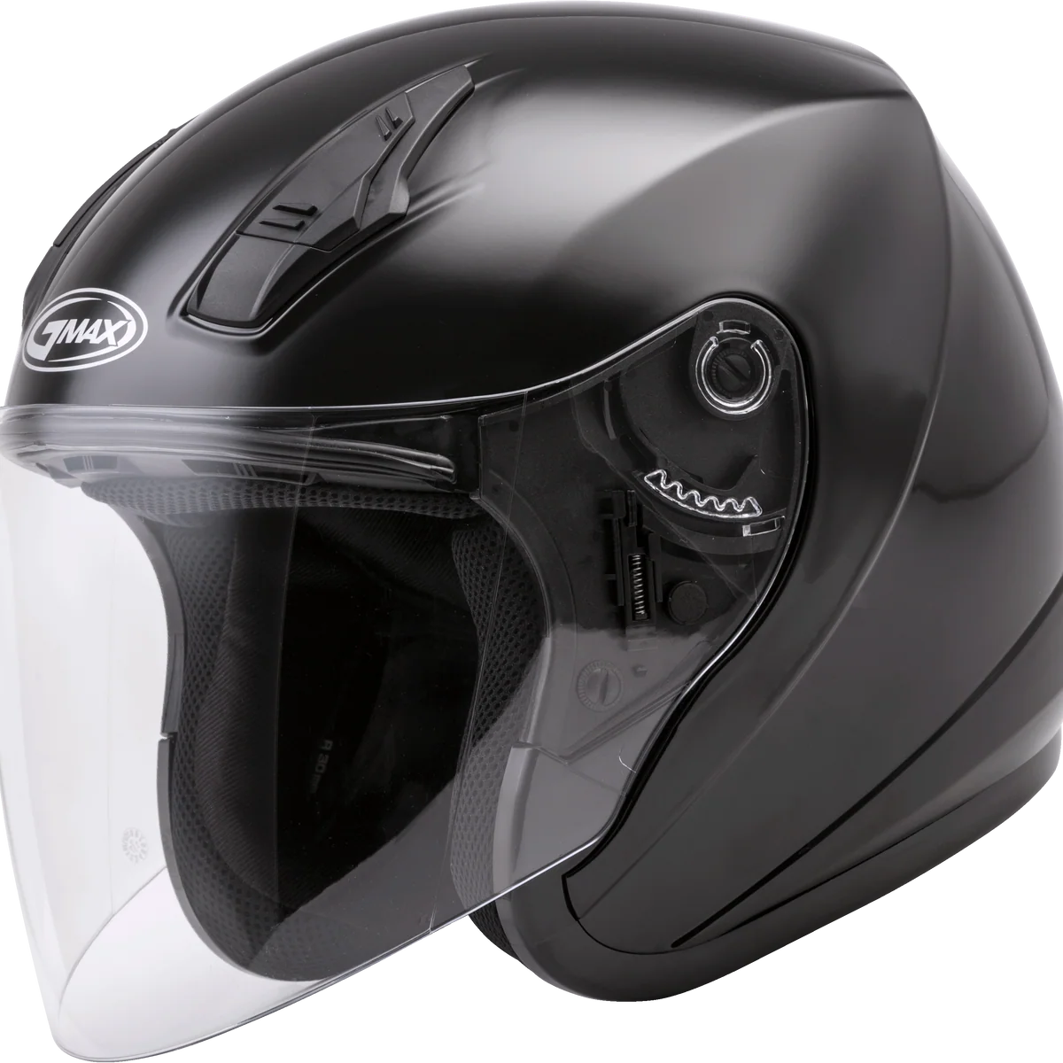 Trusted GMAX OF-17 Open Face Helmet Black XL - G317027N Flexible