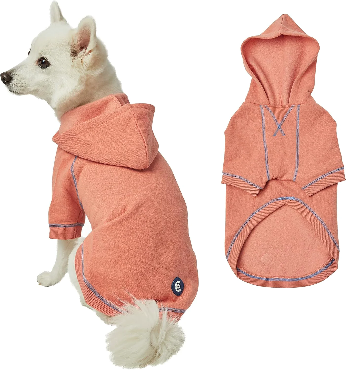 Powerful Blueberry Pet Hoodie – 14″ Soft Cotton‑Blend Winter Sweatshirt Coral Award‑Winning Small‑Dog Jersey Healthy