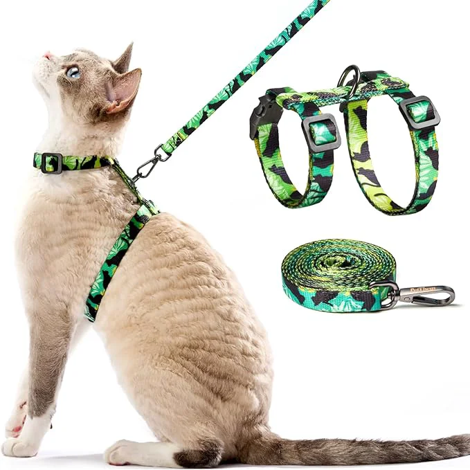 Sophisticated Cat Harness and Leash Set Original Design