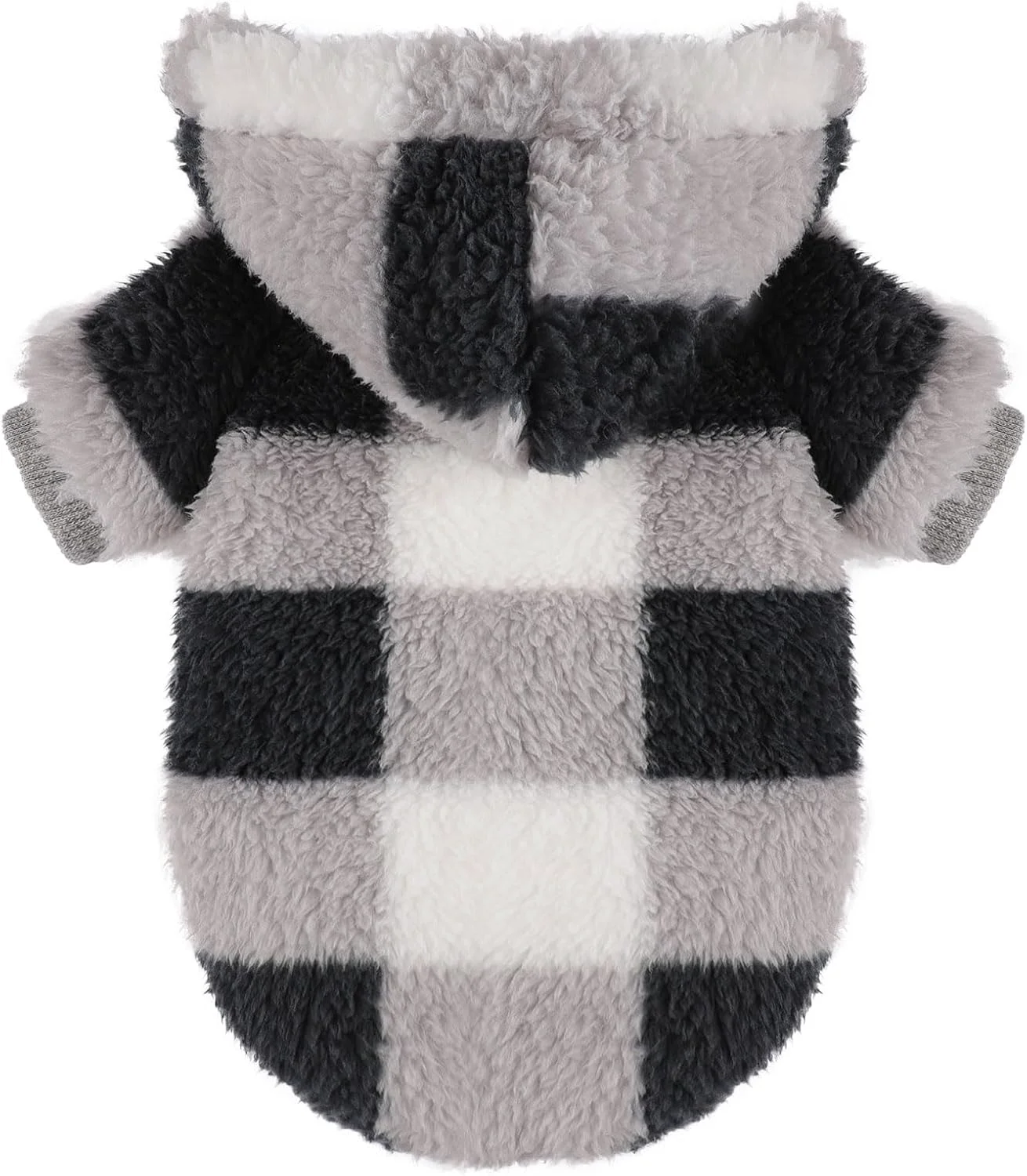 Breathable Medium Dog Sweater for Small Dogs Hoodies Winter Clothes Boy Girl Male Female Warm XXS Fleece Hoodies Pet Coat Apparel Outfit Medium Black Natural