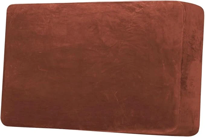 Reliable H.VERSAILTEX Velvet Stretch Individual Couch Cushion Cover Plush Slipcover for Loveseat Sofa Furniture Protector Seat Cover 1 Piece Loveseat Cushion Cover Rust About ThisOverview High-Quality