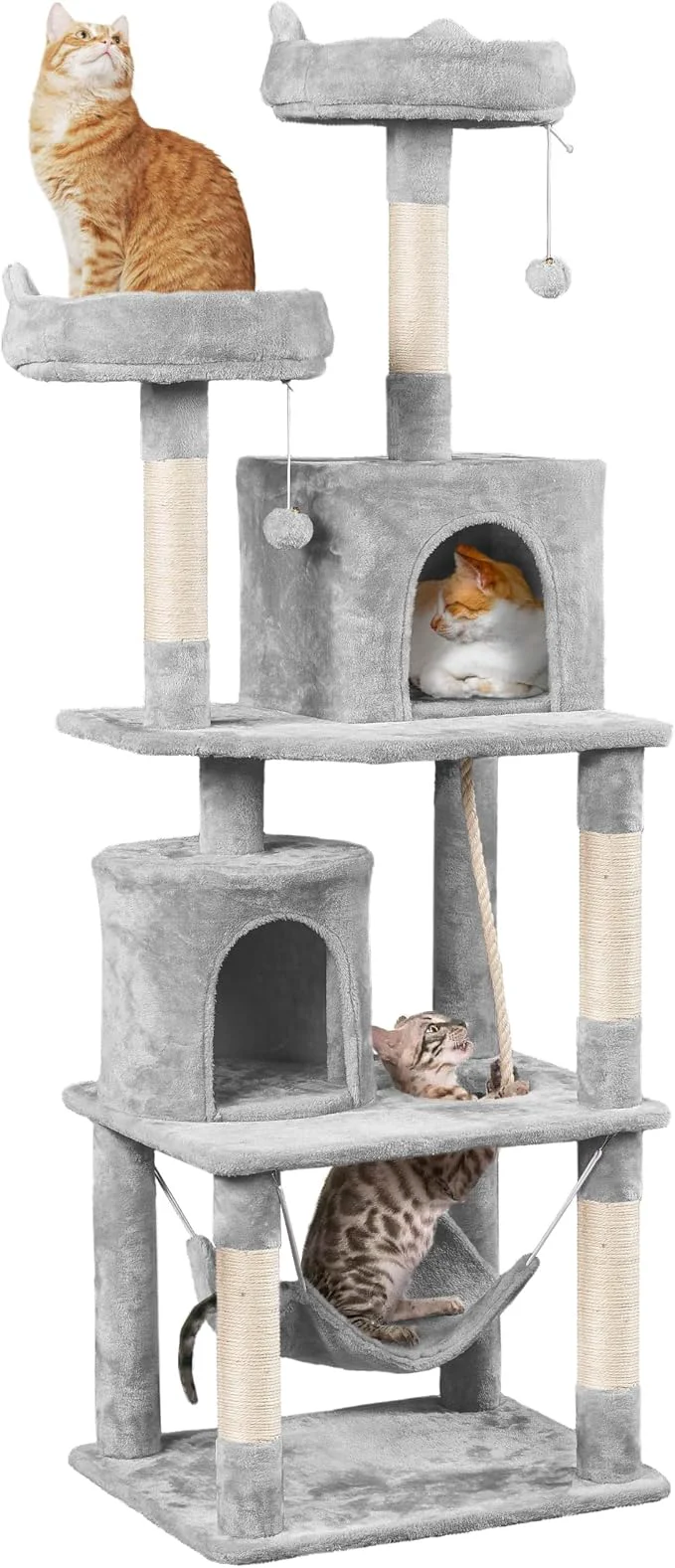 Top-Quality Yaheetech Cat Tree Tower 70.5in Multi Level Cat Tree Kitten Condo Exceptional