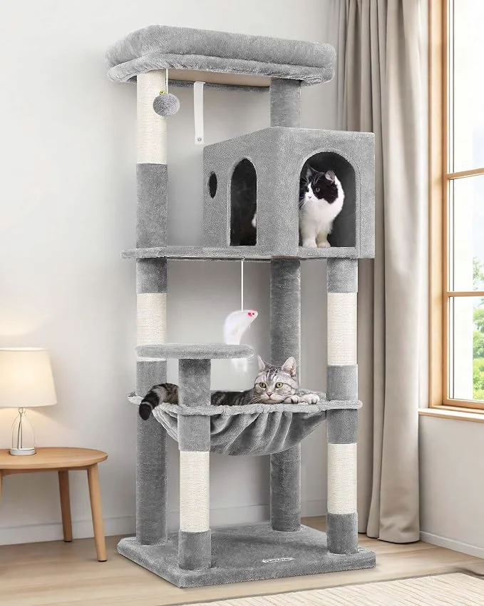 Unique Globlazer Cat Tree Tower with Scratching Post Superior