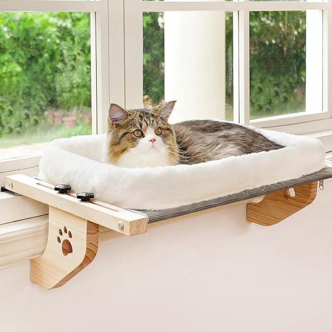 Selected AMOSIJOY Cat Sill Window Perch Sturdy Hammock Window Seat Genuine