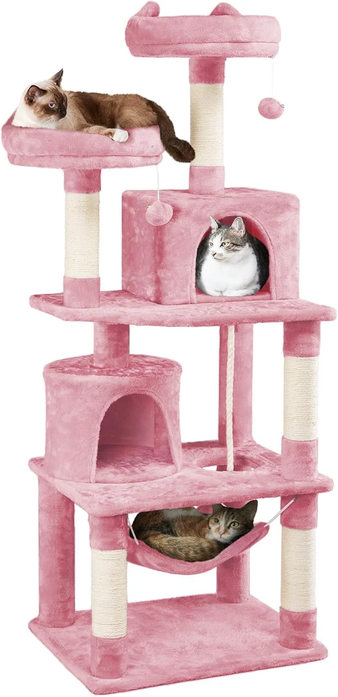 Clean Yaheetech 62.5inches Cat Tree Cat Tower Cat Condo Sophisticated