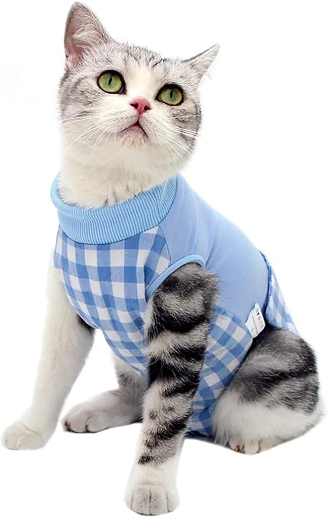 Versatile Cat Recovery Suit for Abdominal Wounds or Skin Diseases Cat Onesie for Cats Powerful