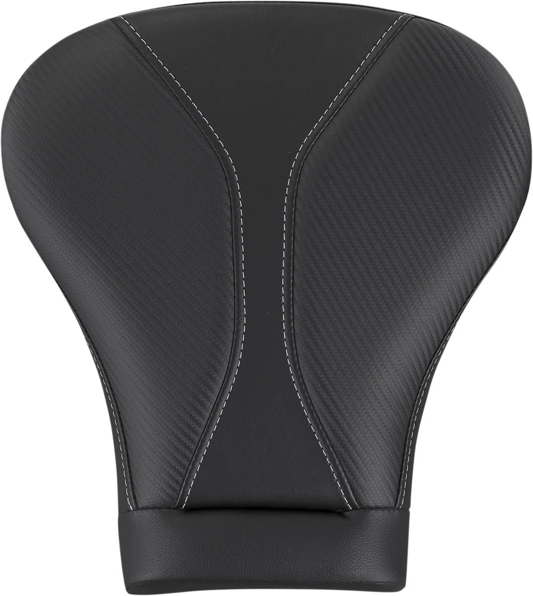 Trendy SADDLEMEN Dominator Pillion Pad - Touring - Black with Gray Stitching - FL '08-'23 - Part 808-07B-0142L Fine
