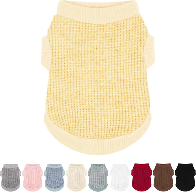 Comfortable Cozy and Functional Dog Shirts for Small Puppies Stretchable Ginger Attire Official