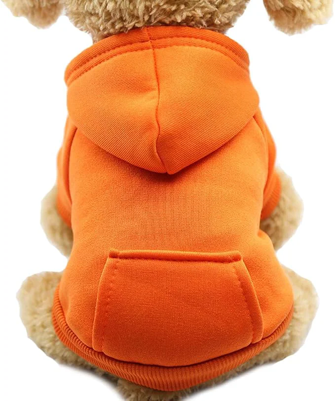 Stylish Jecikelon Winter Dog Hoodie Sweatshirts Specialty