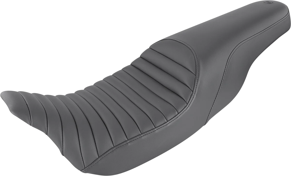 Eco-Friendly SADDLEMEN Profiler Seat - Tuck and Roll - Part No. 808-07B-148 Top-Quality