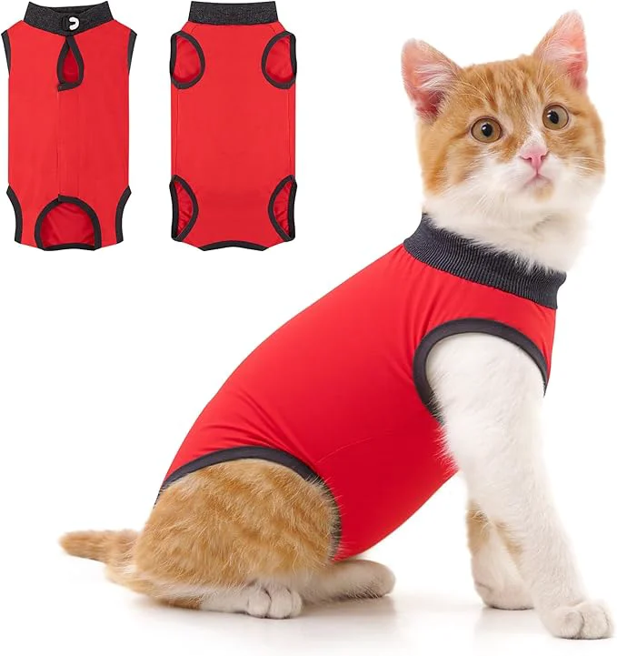 Healthy Coppthinktu Cat Recovery Suit for Abdominal Wounds or Skin Diseases Cat Onesie Artisan