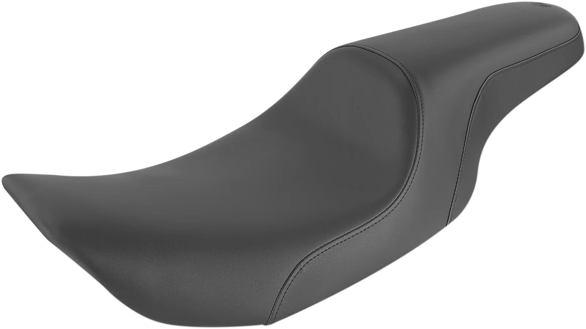 Functional SADDLEMEN Profiler Seat - Black Smooth - Part Number 897-06-047 for FLHR FLHX High-Performance