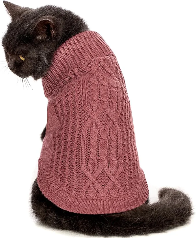 User-Friendly Stretchy Cat Sweater Dependable