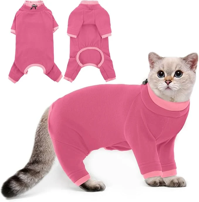 Secure PUMYPOREITY Cat Hair Sticky Shirt – Breathable Lightweight Prevents Licking High-Performance