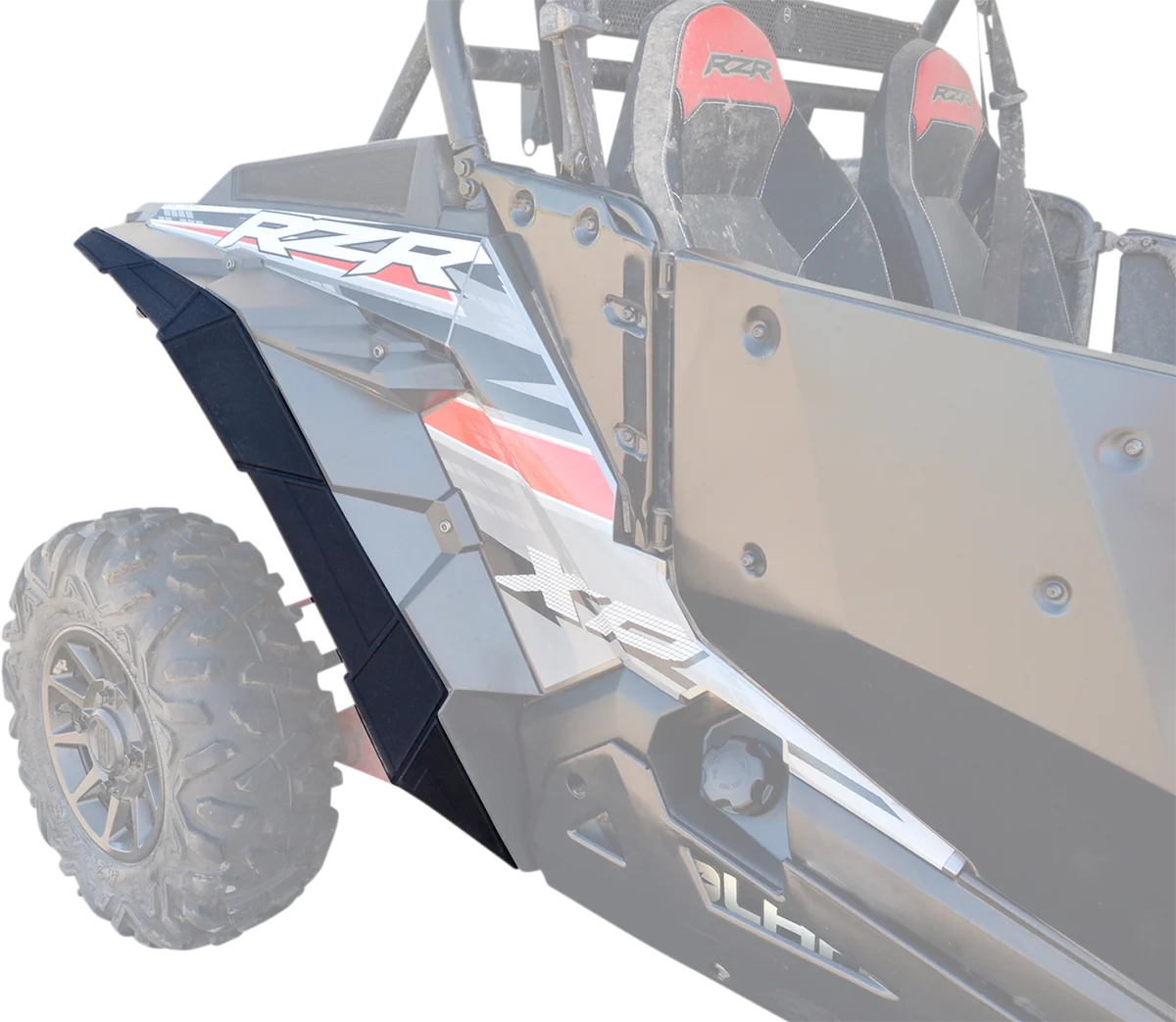 Reliable POWERMADD Rear Fender Flare Extension Kit 62004 - Durable Protection for Your Vehicle Powerful