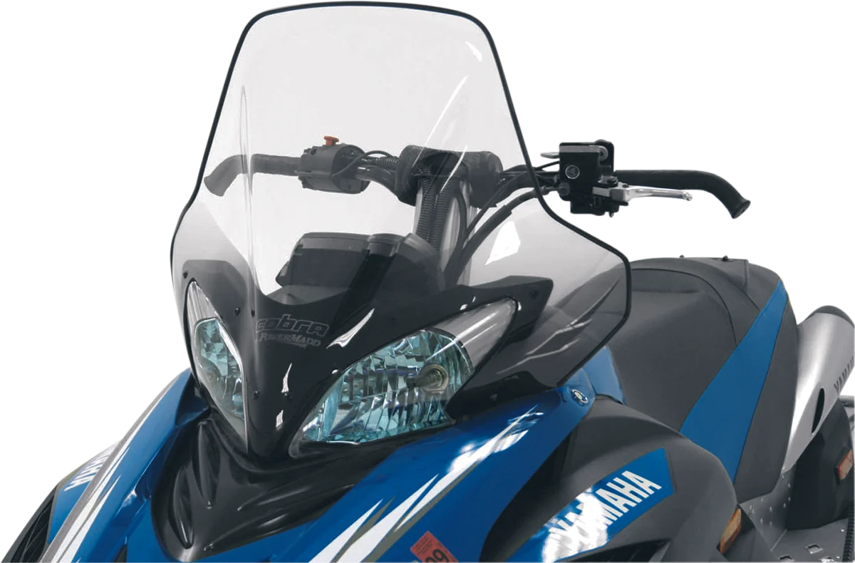 Outstanding POWERMADD Windshield - 18.5 Clear - Yamaha 15640 Smooth