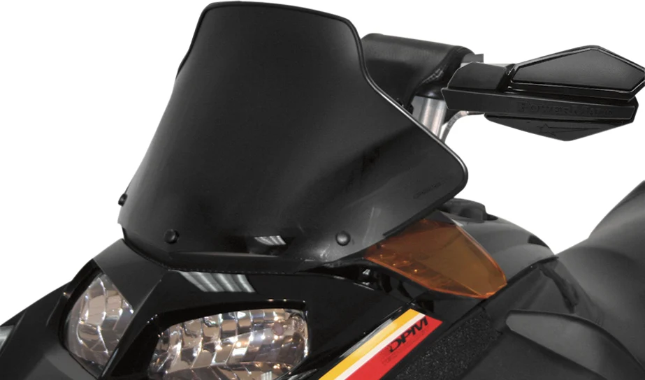 Eco-Friendly POWERMADD Windshield - 11 - Black - Part Number 13030 Recyclable