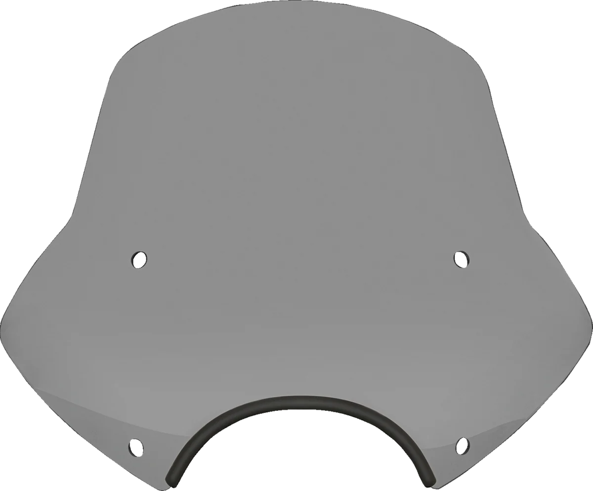 Official MEMPHIS SHADES Speed Demon Sportshields - 15 - 9 Headlight Cutout - Black Smoke MEP54712 Flexible