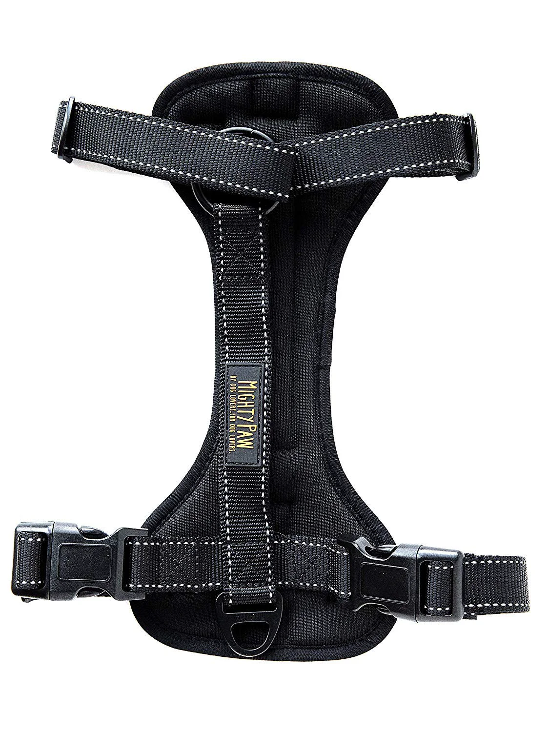 Powerful Mighty Paw Dog Car Harness – Vehicle Safety Gear with Front No-Pull Attachment S Pure