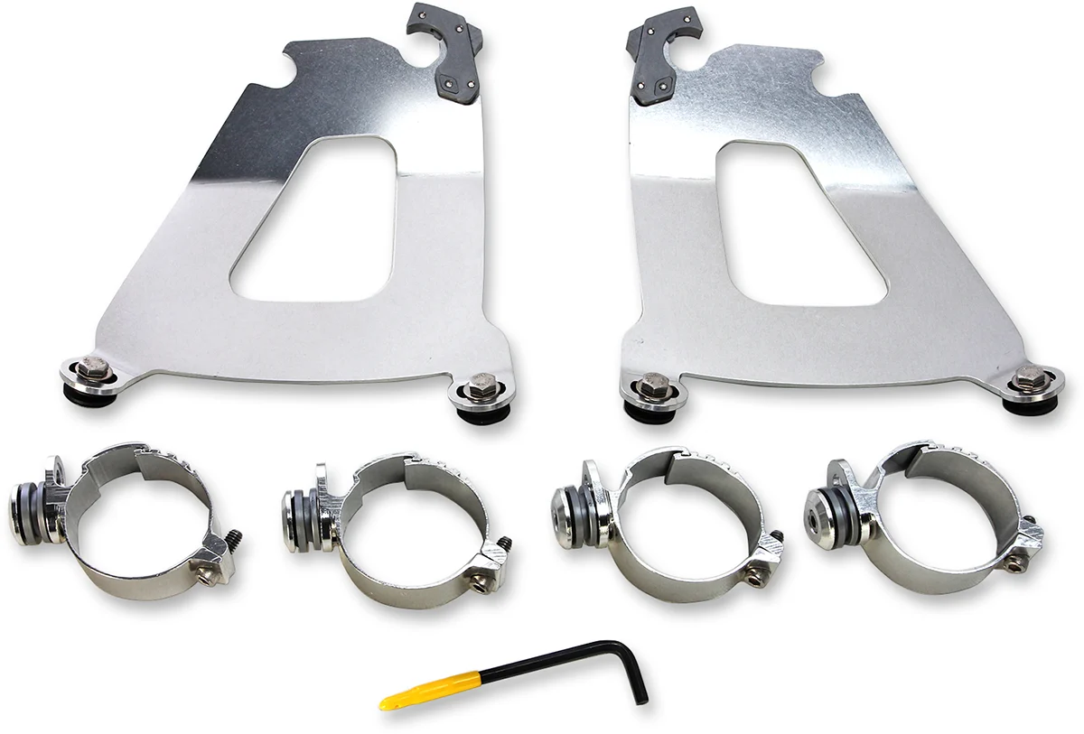 High-Performance MEMPHIS SHADES Bullet Mounting Kit - VTX18 - Polished MEK2012 First-Class