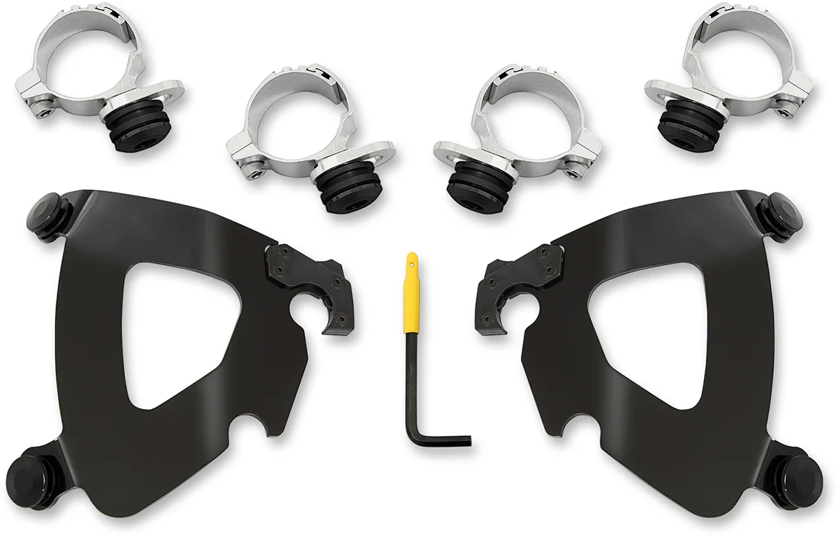 Versatile MEMPHIS SHADES Gauntlet Mounting Kit - Black - Scout MEB2024 Minimalist