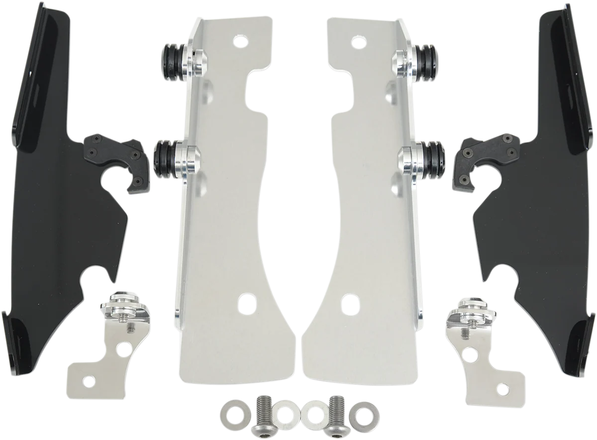 Next-Generation MEMPHIS SHADES Fats Slim Trigger Lock Mounting Kit - XV 1600 1700 - Black MEB8981 Premium Material