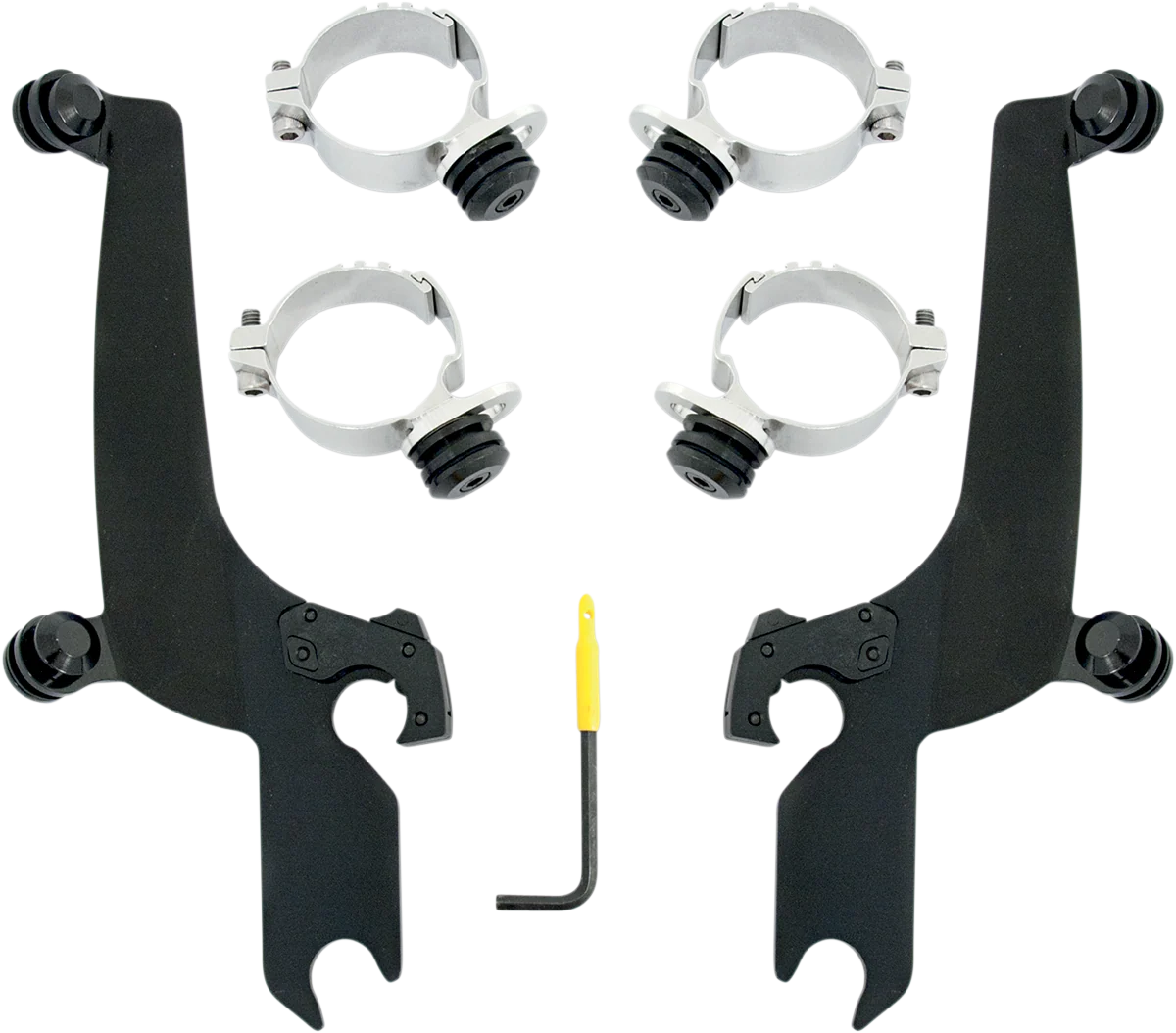 Smooth MEMPHIS SHADES Trigger Lock Sportshield Mounting Kit - Fury MEB1922 Fine Crafted