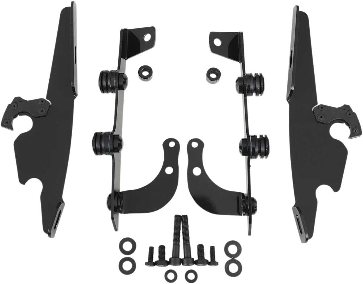 Proven MEMPHIS SHADES Batwing Trigger Lock Mounting Kit - VT 750 Phantom - Black MEK1955 Crafted