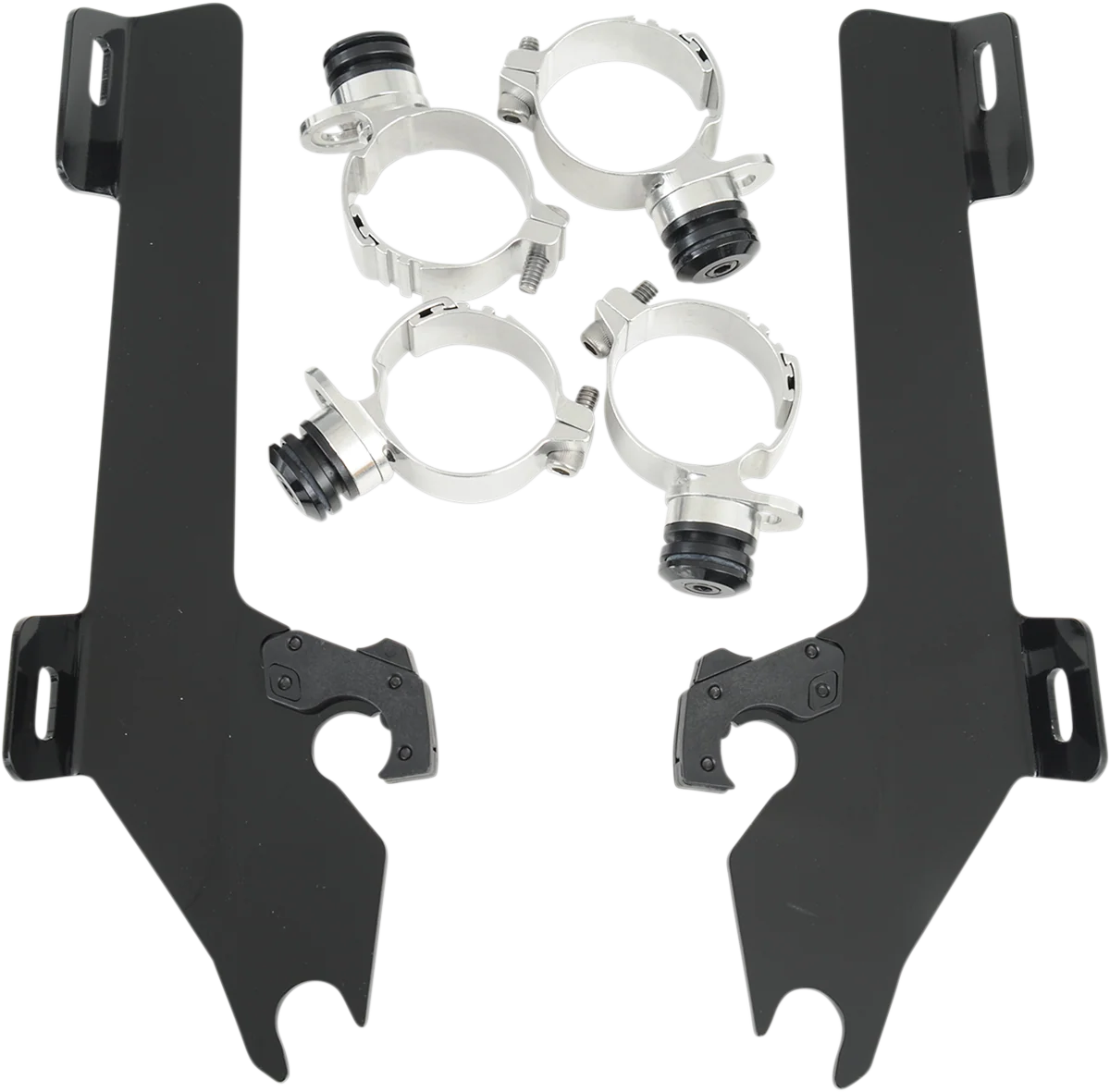 Long-Lasting MEMPHIS SHADES Batwing Trigger Lock Mounting Kit - Raider - Black MEK1954 Exclusive