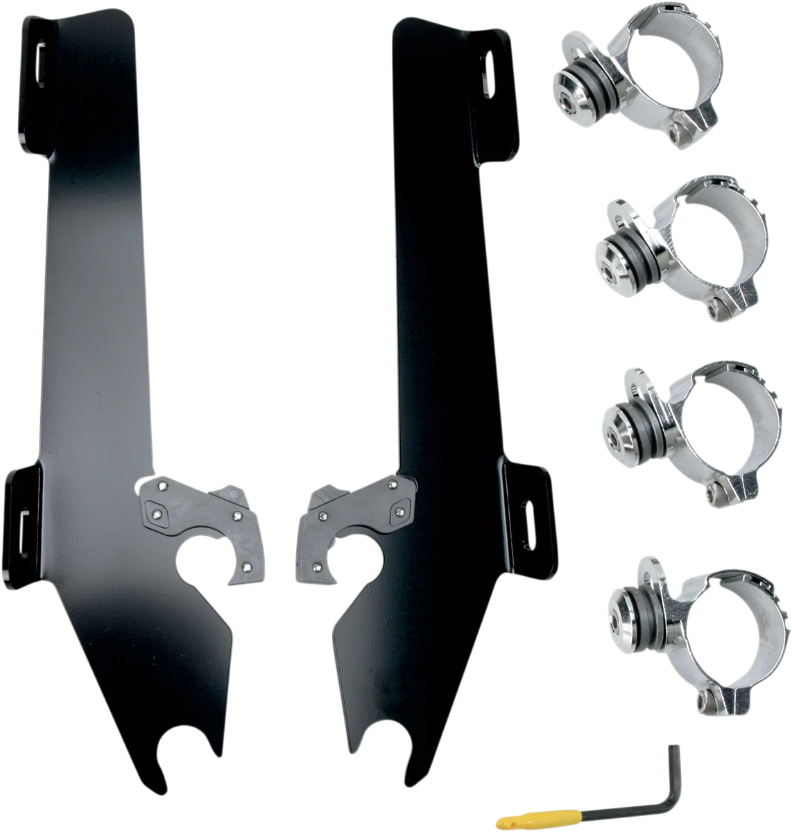 High-Performance MEMPHIS SHADES Batwing Trigger Lock Mounting Kit - Stateline Sabre - Black MEK1946 Elite