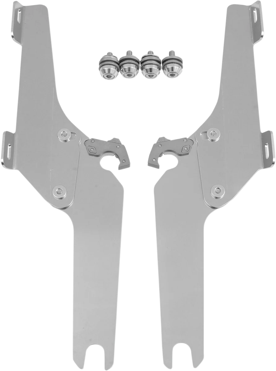 Selected MEMPHIS SHADES Batwing Trigger Lock Mounting Kit - VN 1600 - Polished MEK1940 Next-Generation